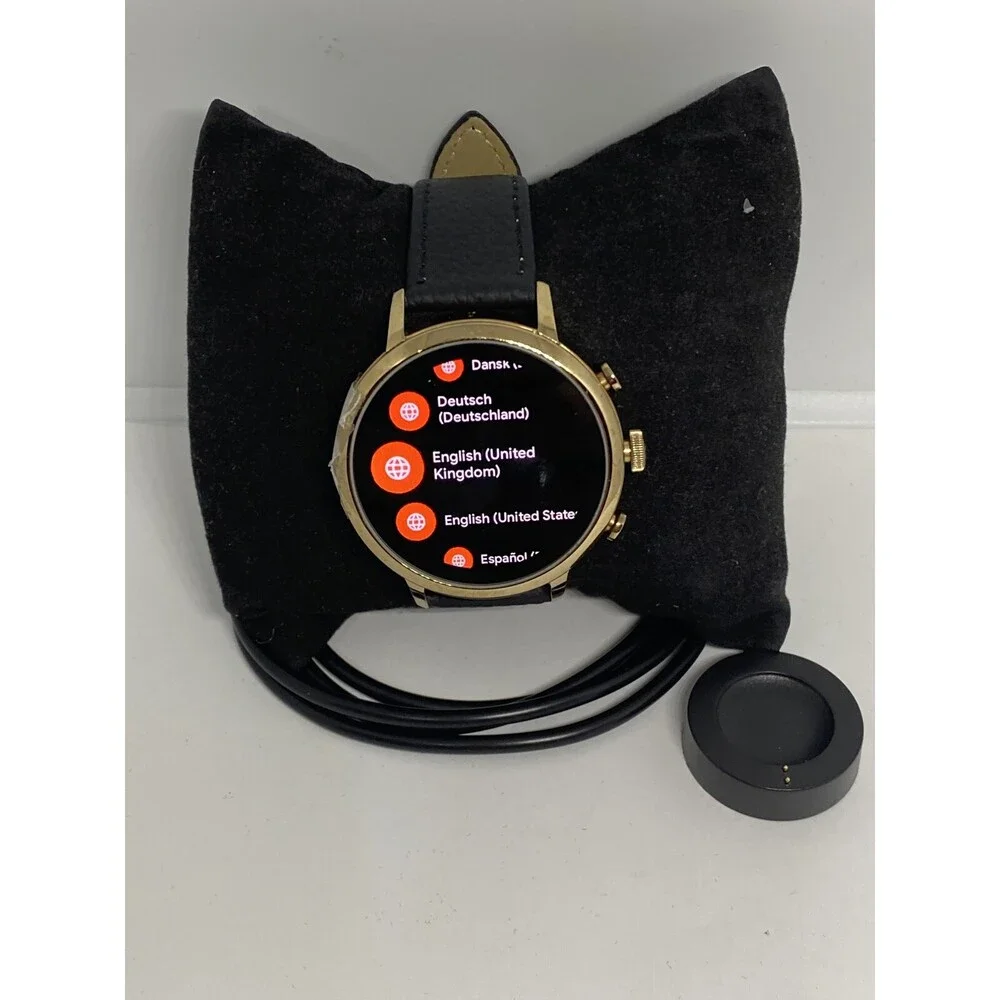 Fossil Gen 4 Authentic Digital Dial Smart Watch Custom Band FTW6020 AB198